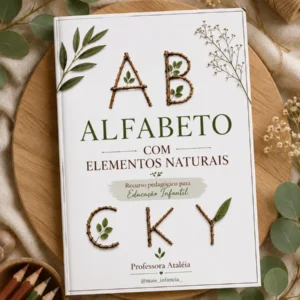Alfabeto com Elementos Naturais